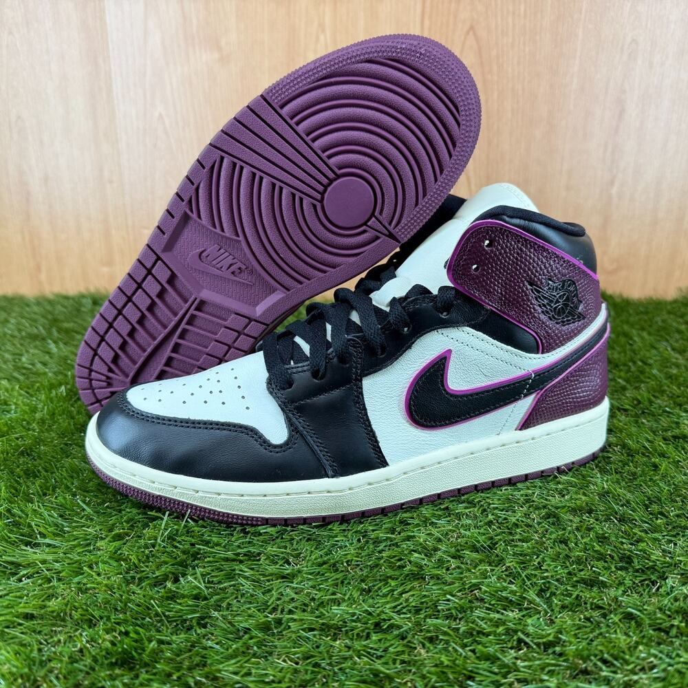 Jordan 1 Mid SE Bordeaux FQ7818-101 Women’s 11 / Men’s 9.5 New Without Box